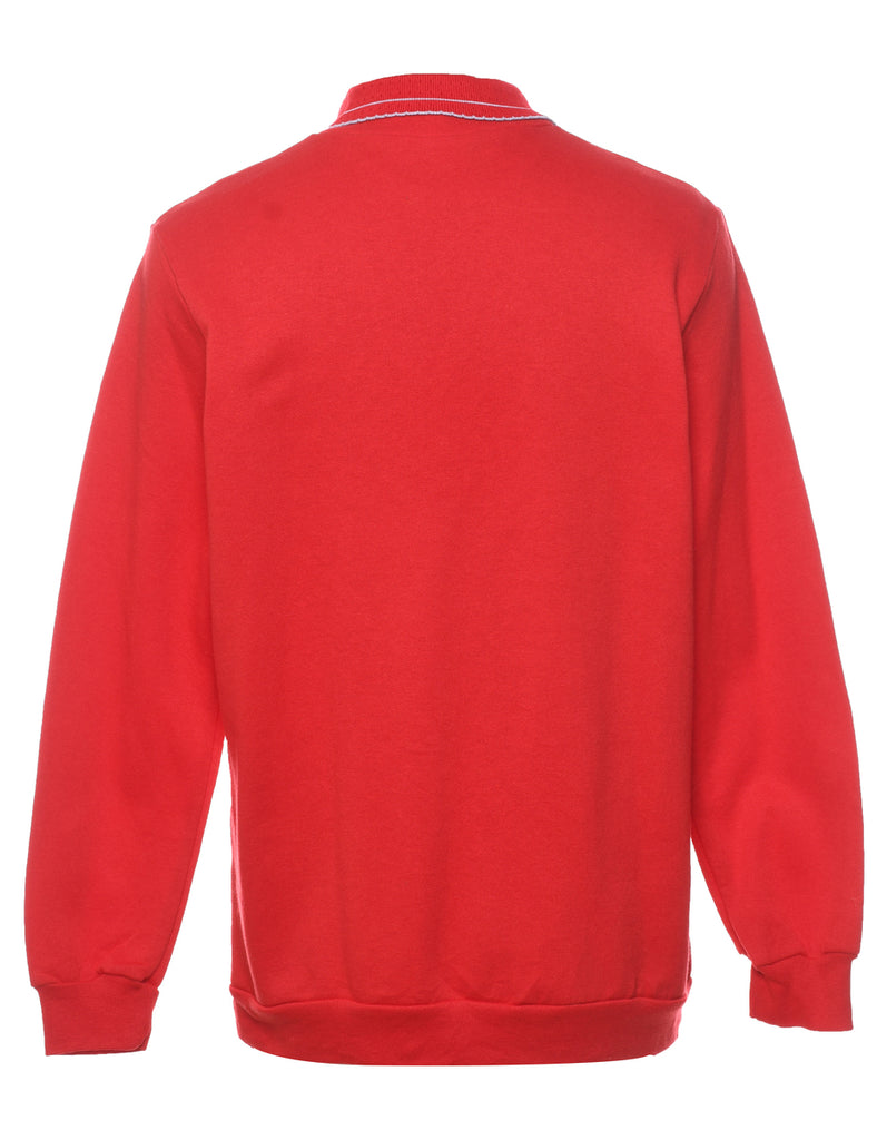 Red Christmas Sweatshirt - M