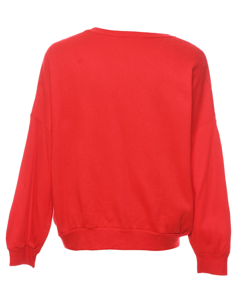 Red Christmas Sweatshirt - XL