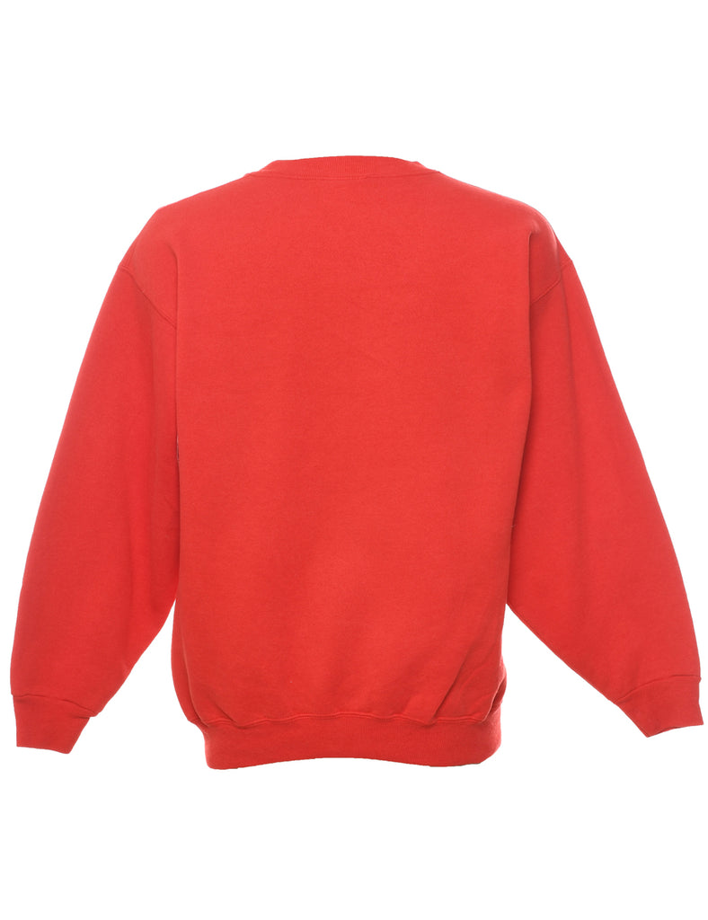 Red Christmas Sweatshirt - L