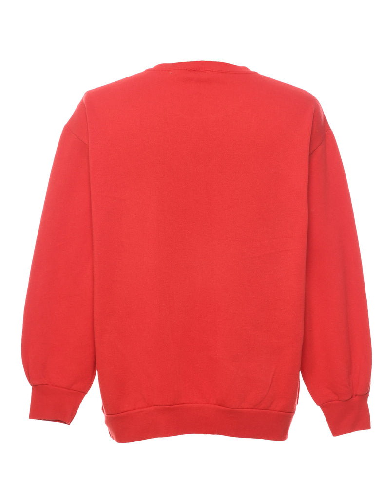 Red Christmas Sweatshirt - XL