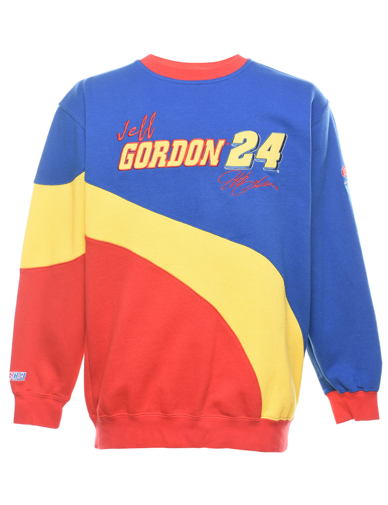 Red Jeff Gordan 24 Printed Sweatshirt - XL