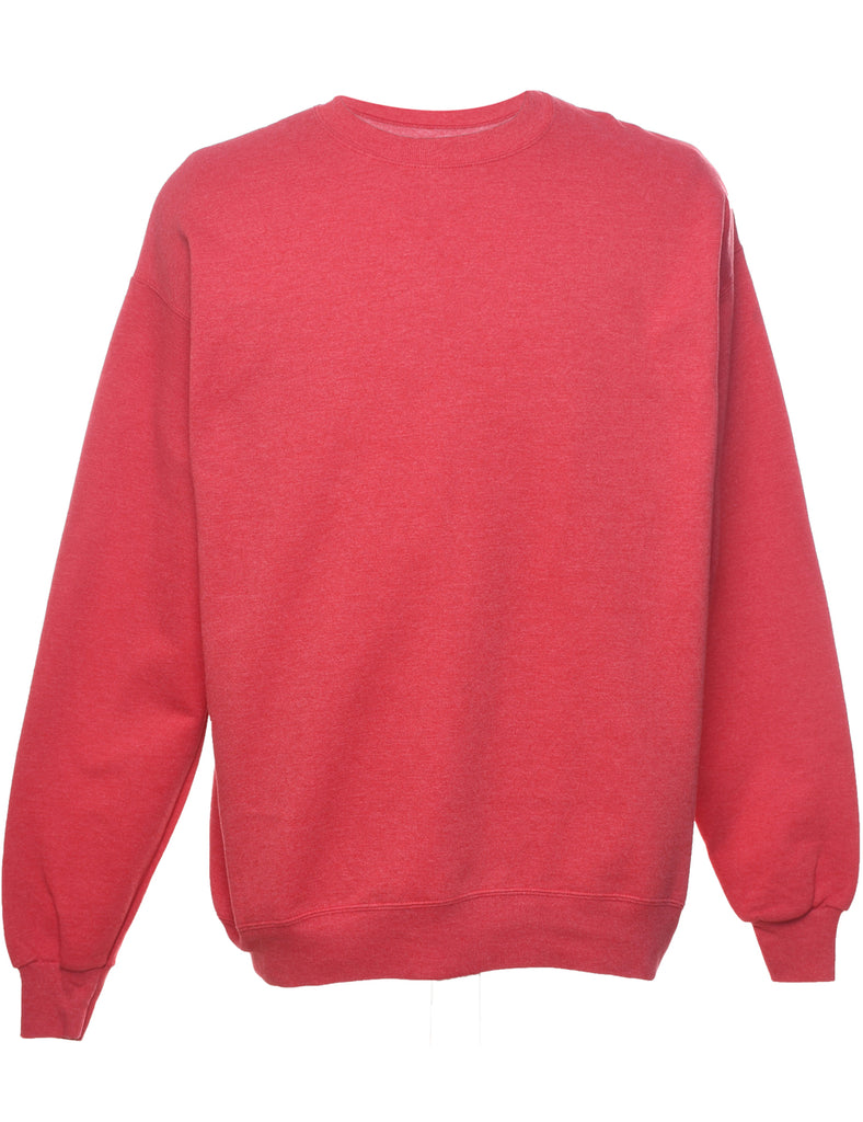 Red Plain Sweatshirt - XL