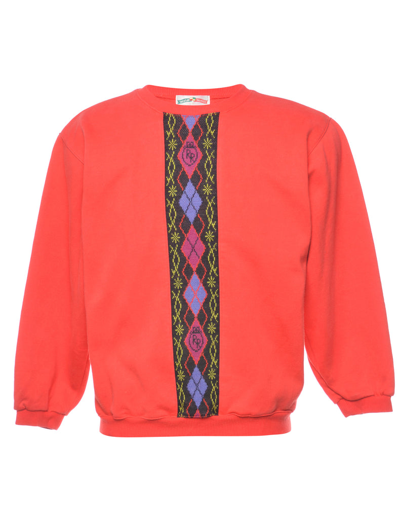 Red Rricardo Rebecca Sweatshirt - S