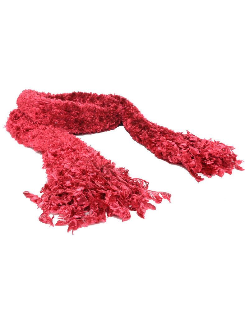 Red Winter Scarf - M