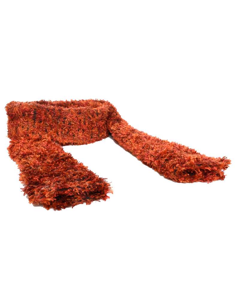 Red Winter Scarf - M