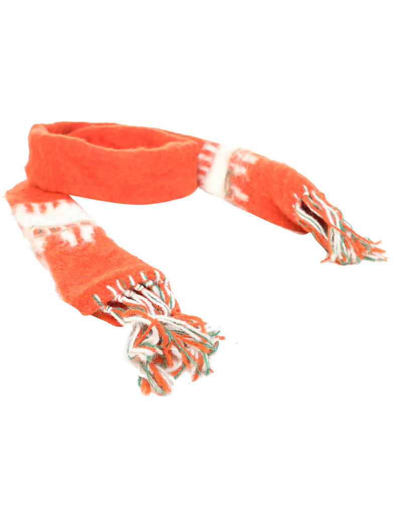 Red Winter Scarf - XS