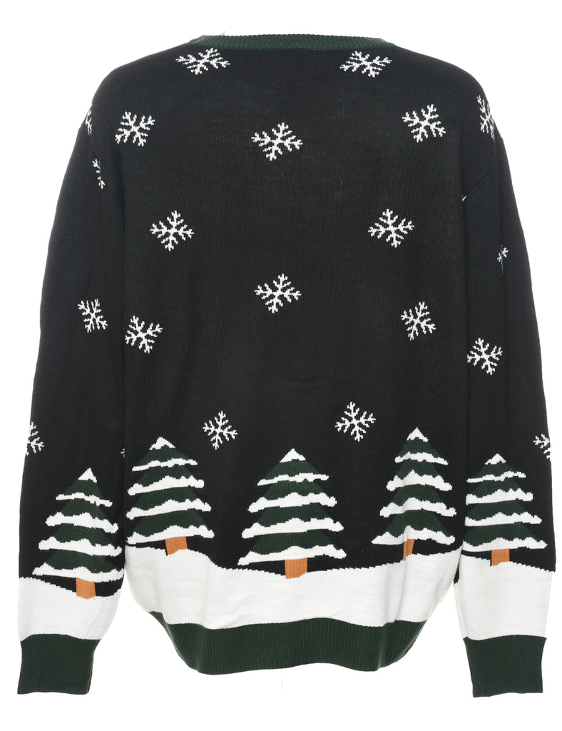 Reindeer Christmas Jumper - XL