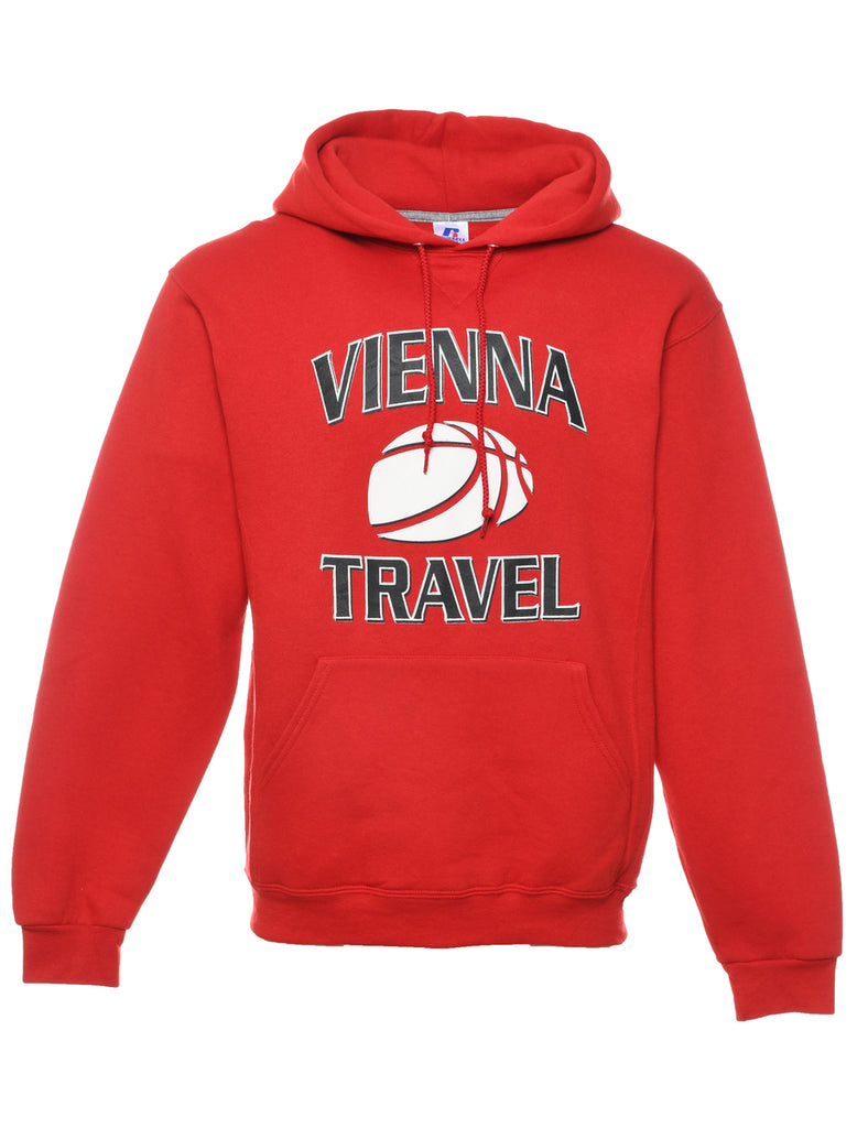 Russell Athletic Vienna Travel Hooded Sports Sweatshirt - M