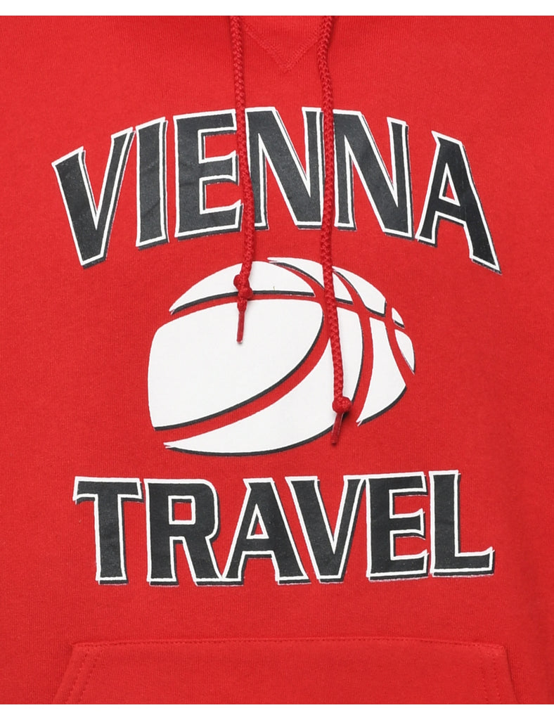 Russell Athletic Vienna Travel Hooded Sports Sweatshirt - M