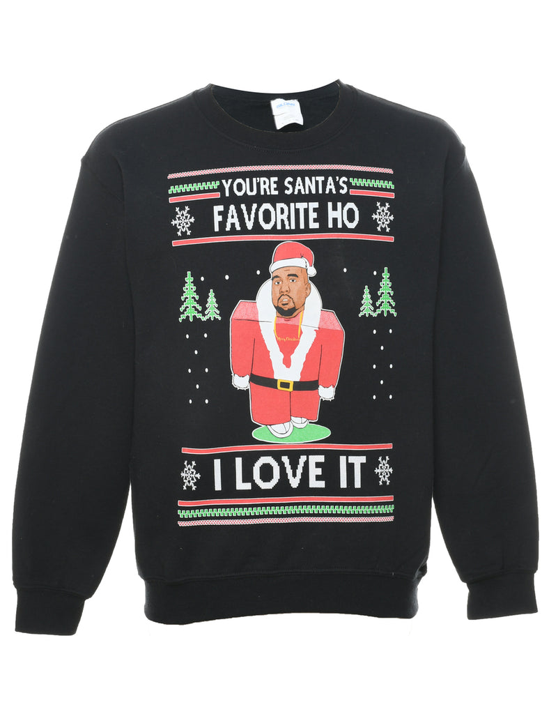 Santa Claus Christmas Sweatshirt - S