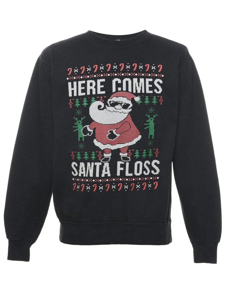 Santa Claus Christmas Sweatshirt - S