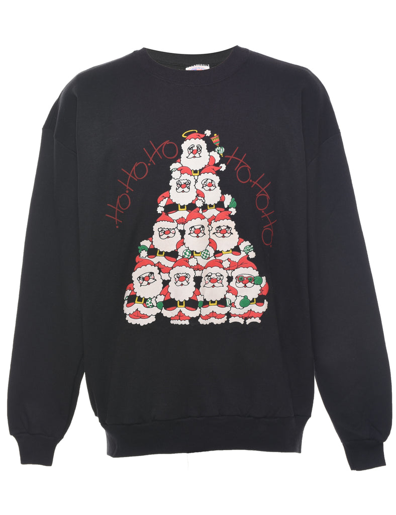 Santa Claus Christmas Sweatshirt - XL