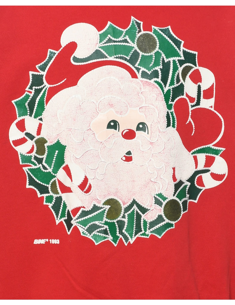 Santa Claus  Christmas Sweatshirt - XL