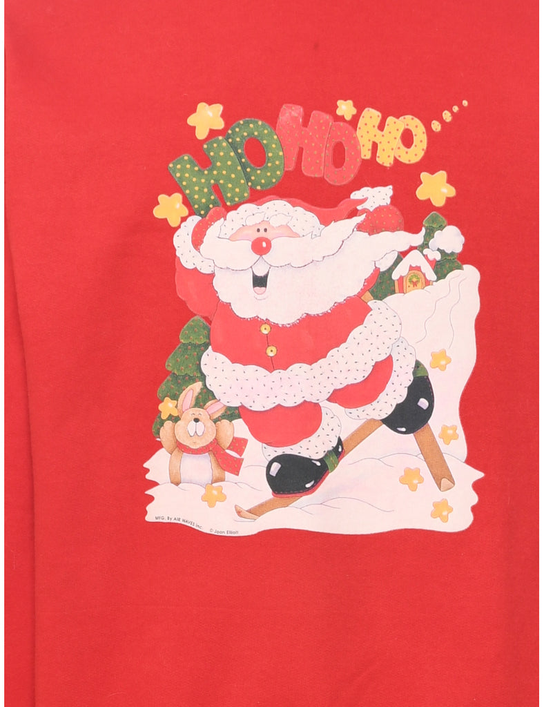 Santa Claus  Christmas Sweatshirt - XL