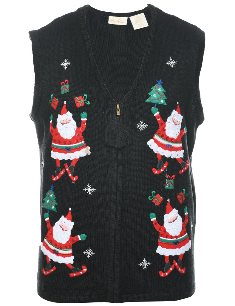 Santa Claus Christmas Vest - XL