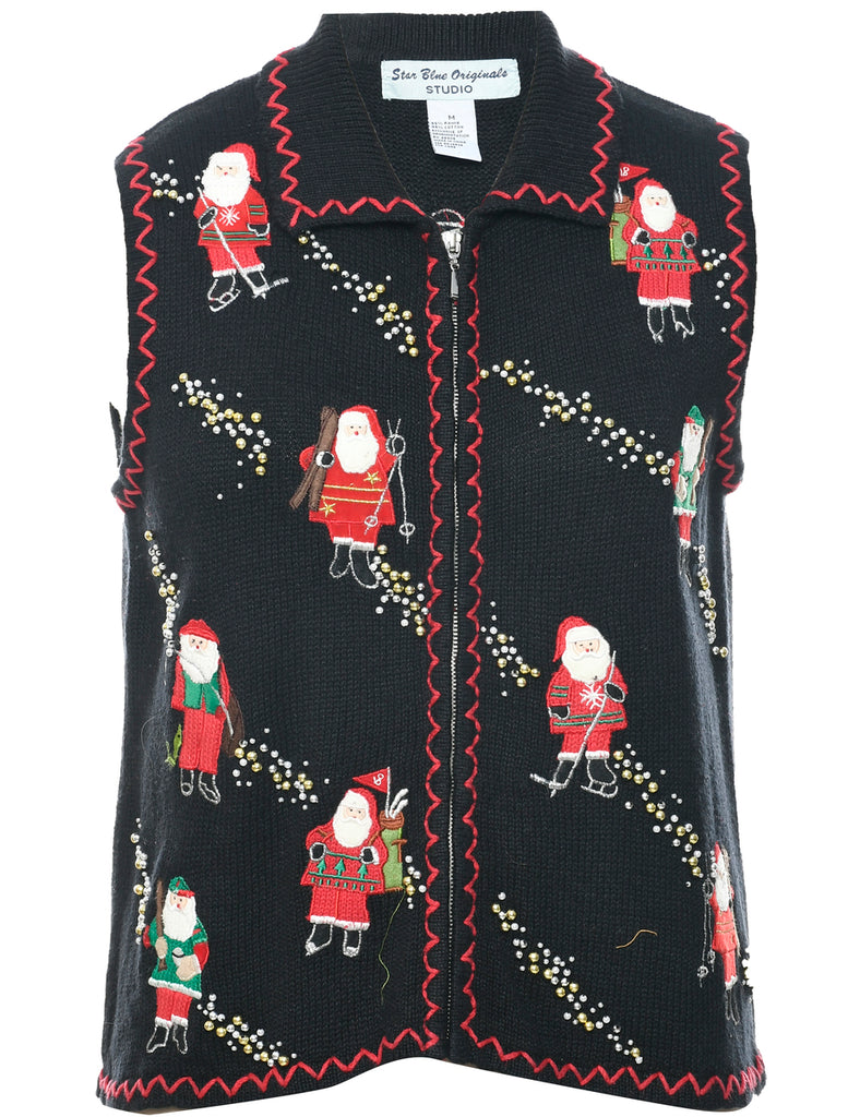 Santa Claus Christmas Vest - M