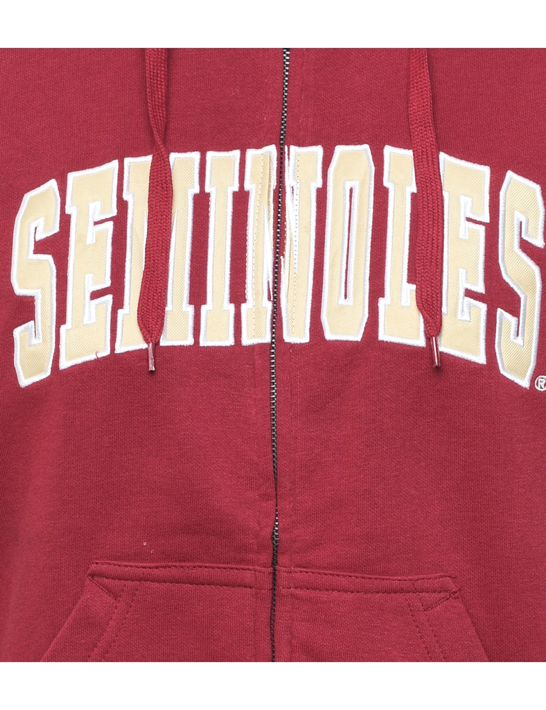 Seminoles Yellow & Maroon Hoodie - M