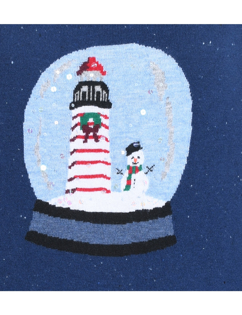 Snowman Christmas Jumper - XL