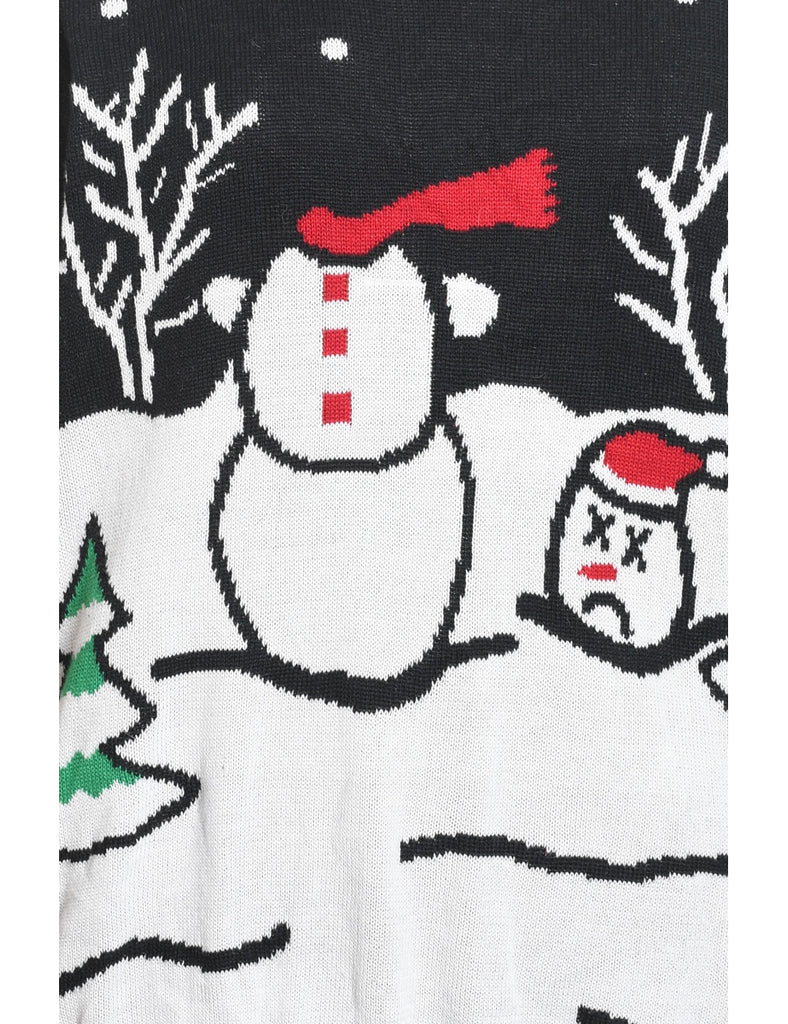 Snowman Christmas Jumper - XL