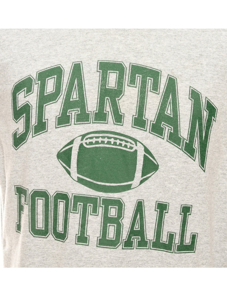 Spartan Printed T-shirt - L