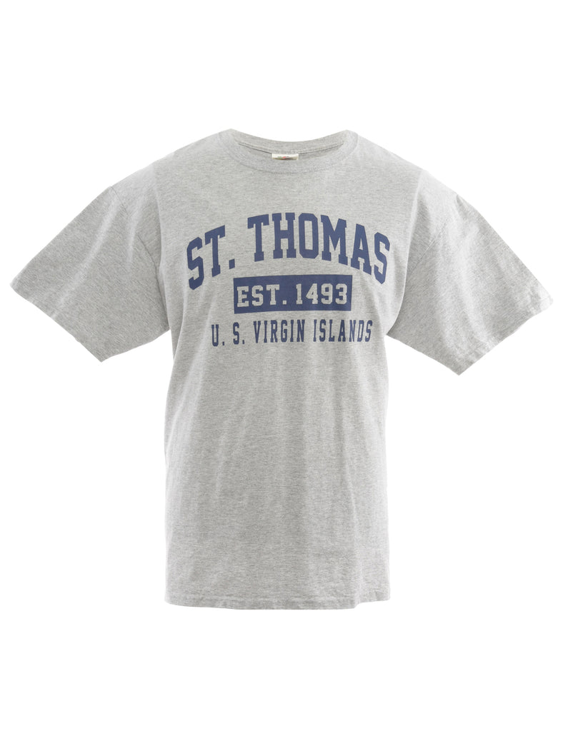 St.Thomas Printed T-shirt - L