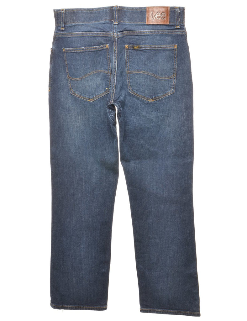 Straight Leg Lee Faded Wash Jeans - W31 L29