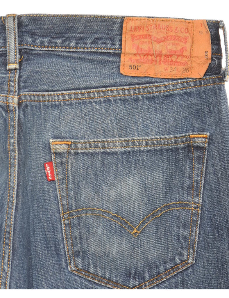 Straight Leg Levis 501 Jeans - W34 L36