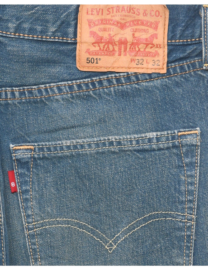 Straight Leg Levis 501 Jeans - W32 L32