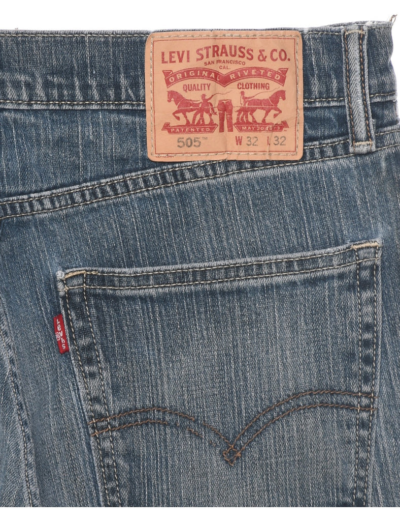 Straight Leg Levis 505 Jeans - W32 L32