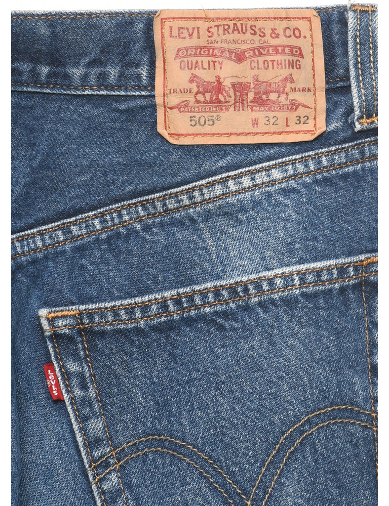 Straight Leg Levis 505 Jeans - W32 L32