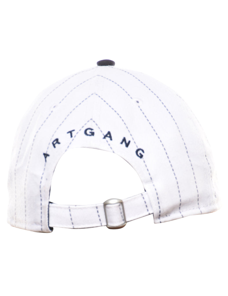 Striped Pattern Embroided Cap - XS