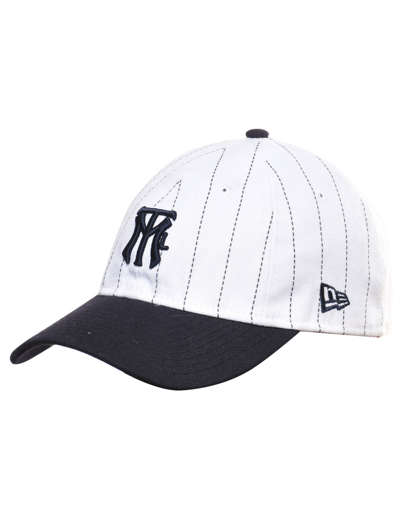 Striped Pattern Embroided Cap - XS