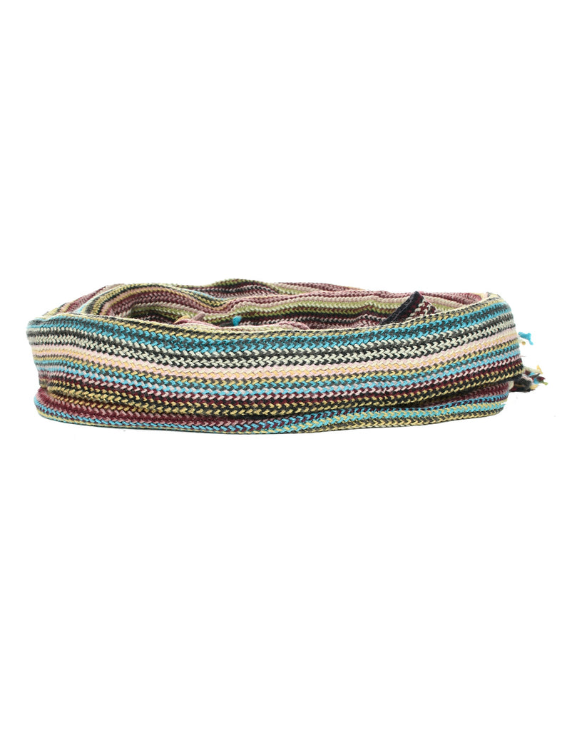 Stripy Pattern Winter Scarf - M