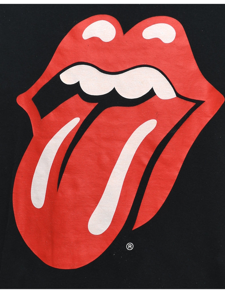 The Rolling Stones Black & Red Band T-shirt - M