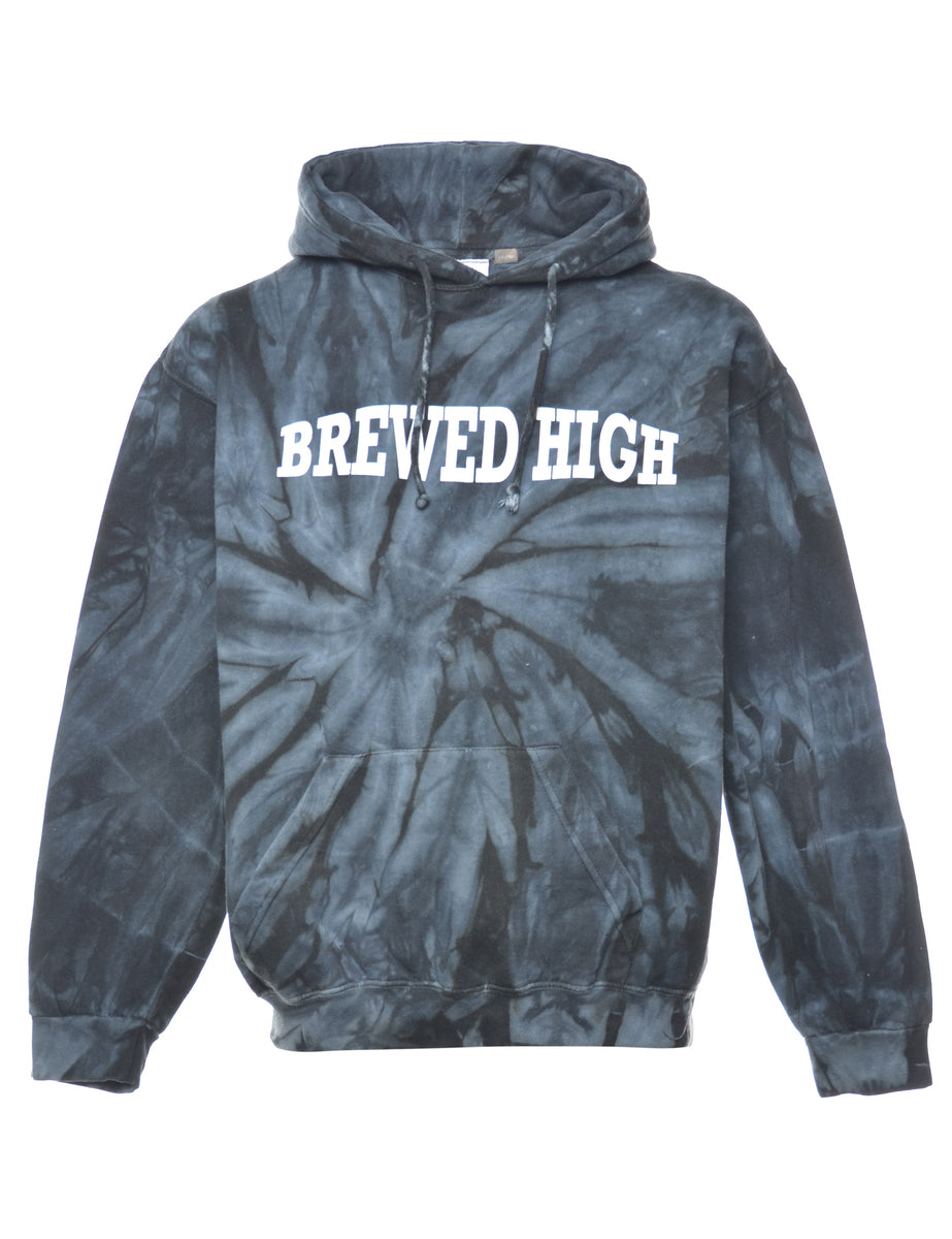 Tie dye Brewed High Hoodie S