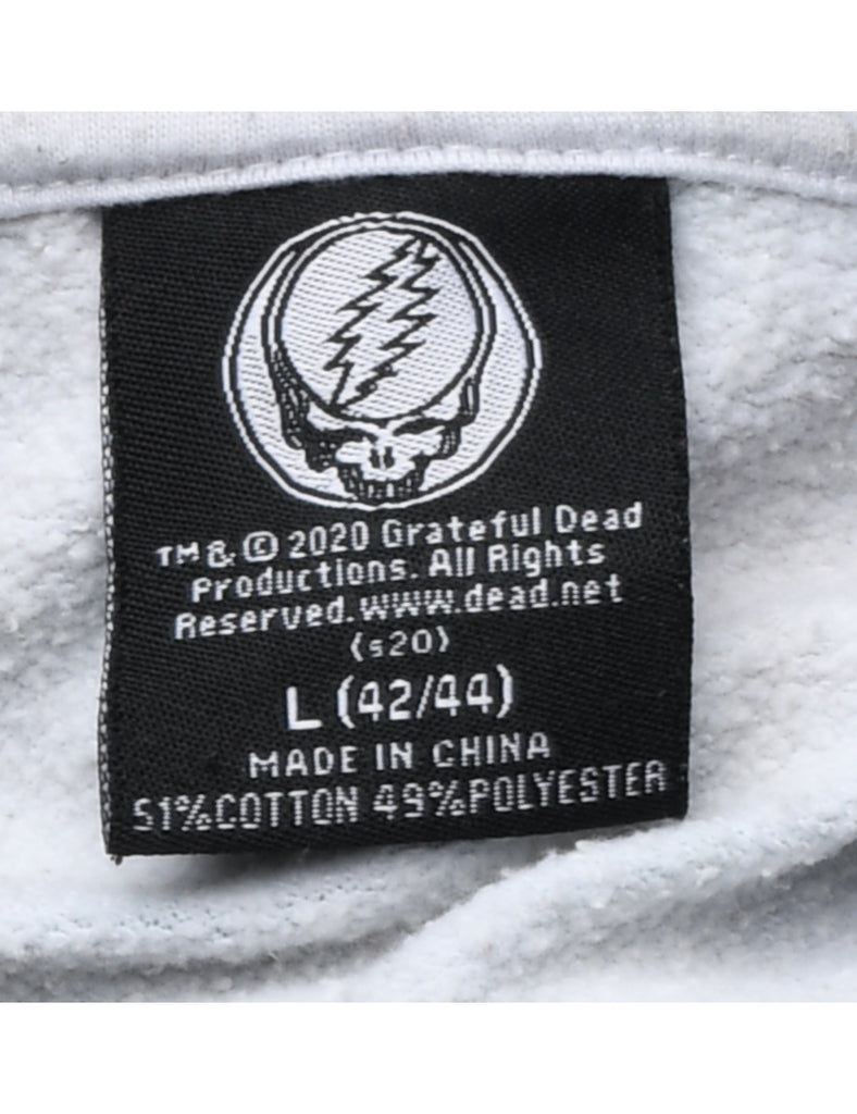 Tie-dye Multi-Color Grateful Dead Hoodie - L