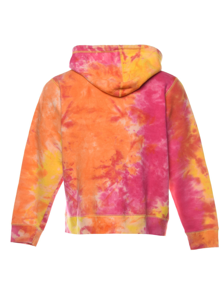 Tie-dye Printed Hoodie - XL