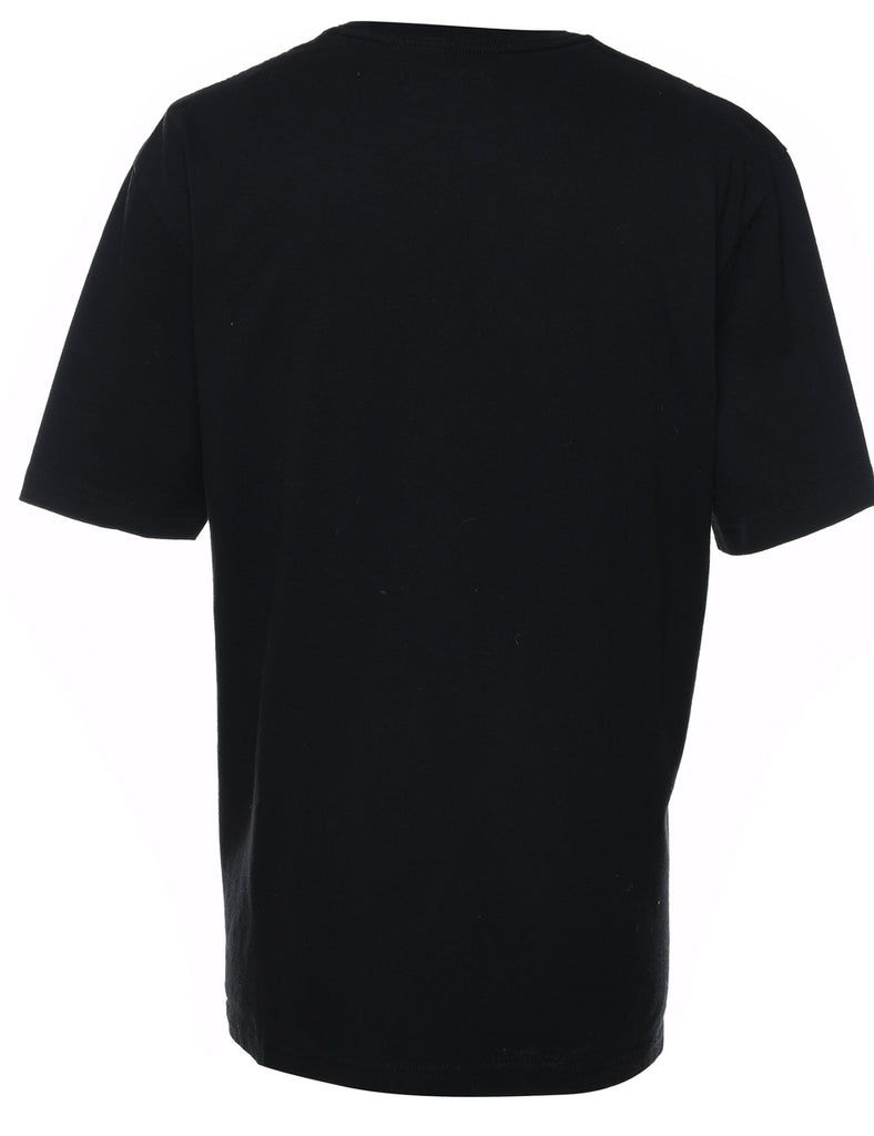 Tommy Hilfiger Plain Black T-shirt - L