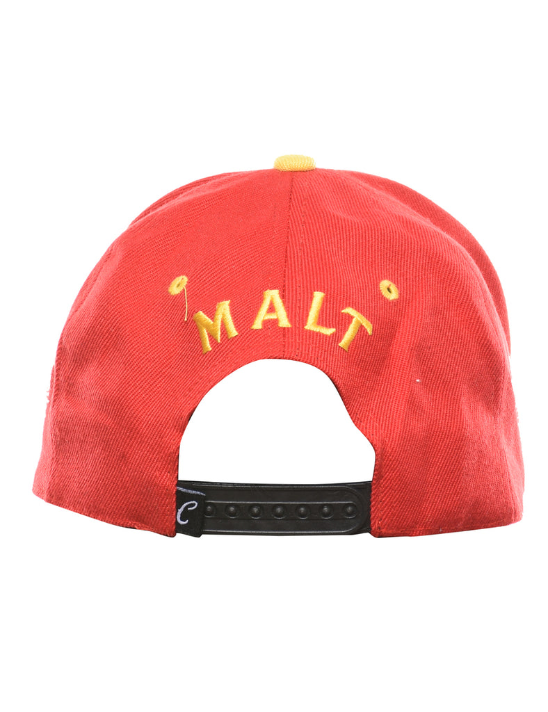 Two Tone Embroided Cap - XS