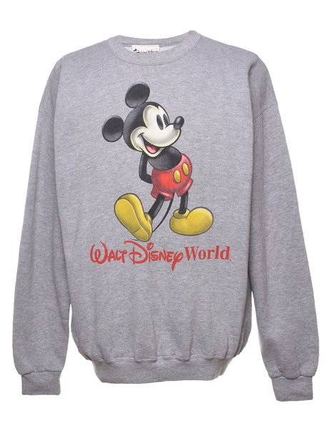 Authentic 2024 Vintage Disney Mickey Mouse Comic Sweatshirt in Red