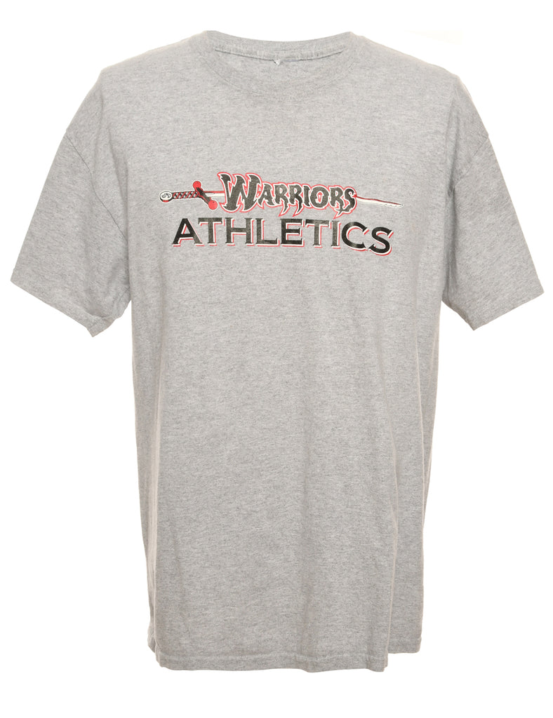 Warriors Atheletic Printed T-shirt - M