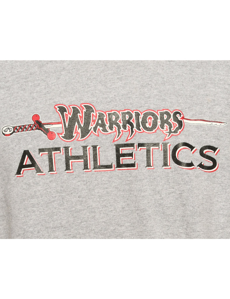 Warriors Atheletic Printed T-shirt - M