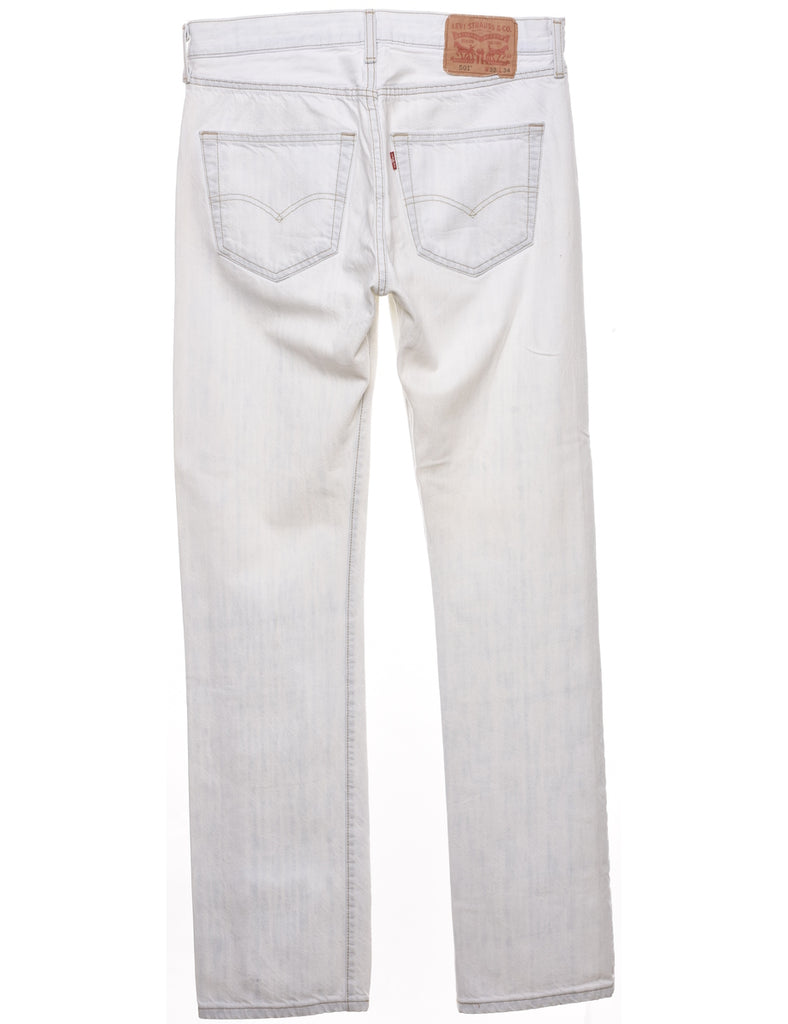 White Levis 501 Jeans - W32 L34