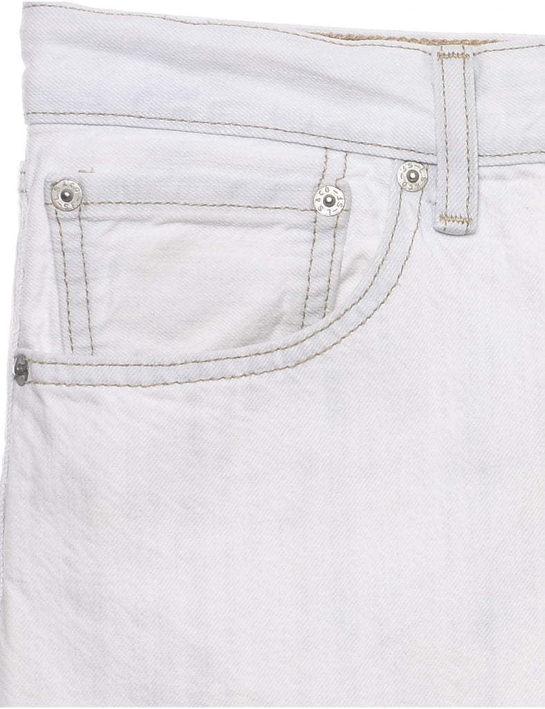 White Levis 501 Jeans - W32 L34