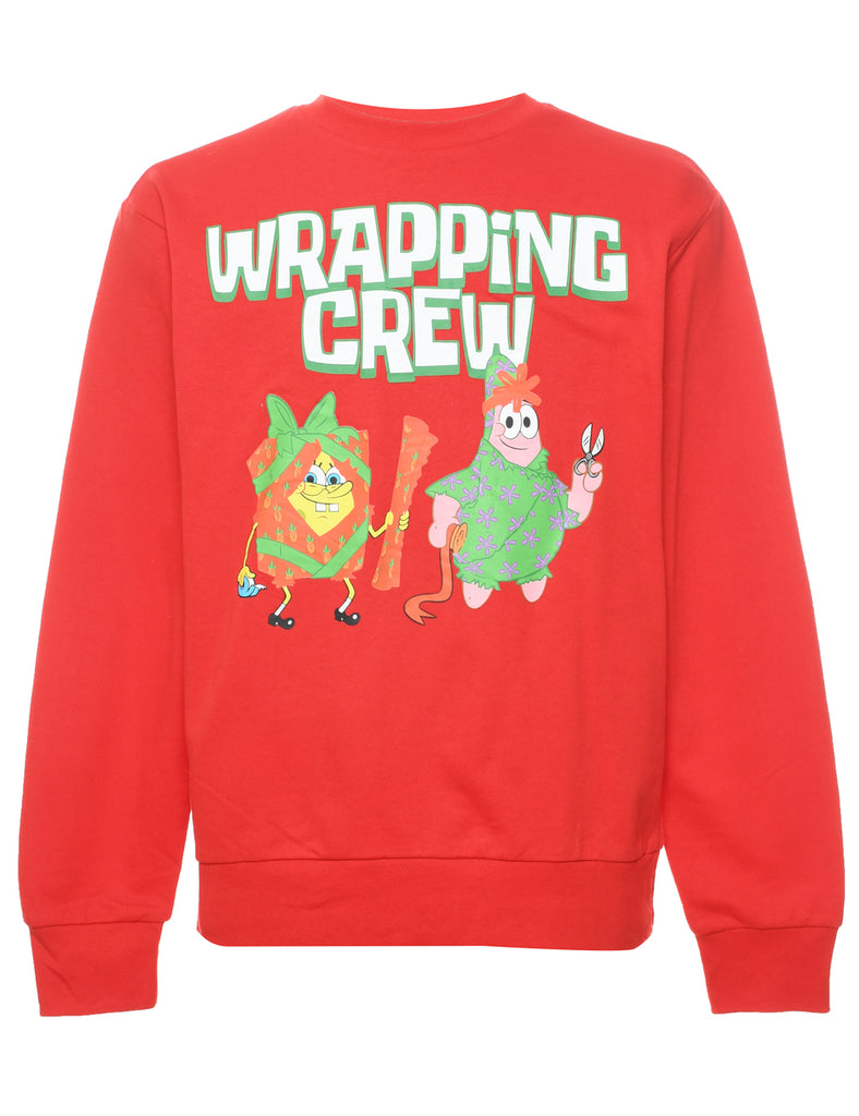 Wrapping Crew Christmas Sweatshirt - M