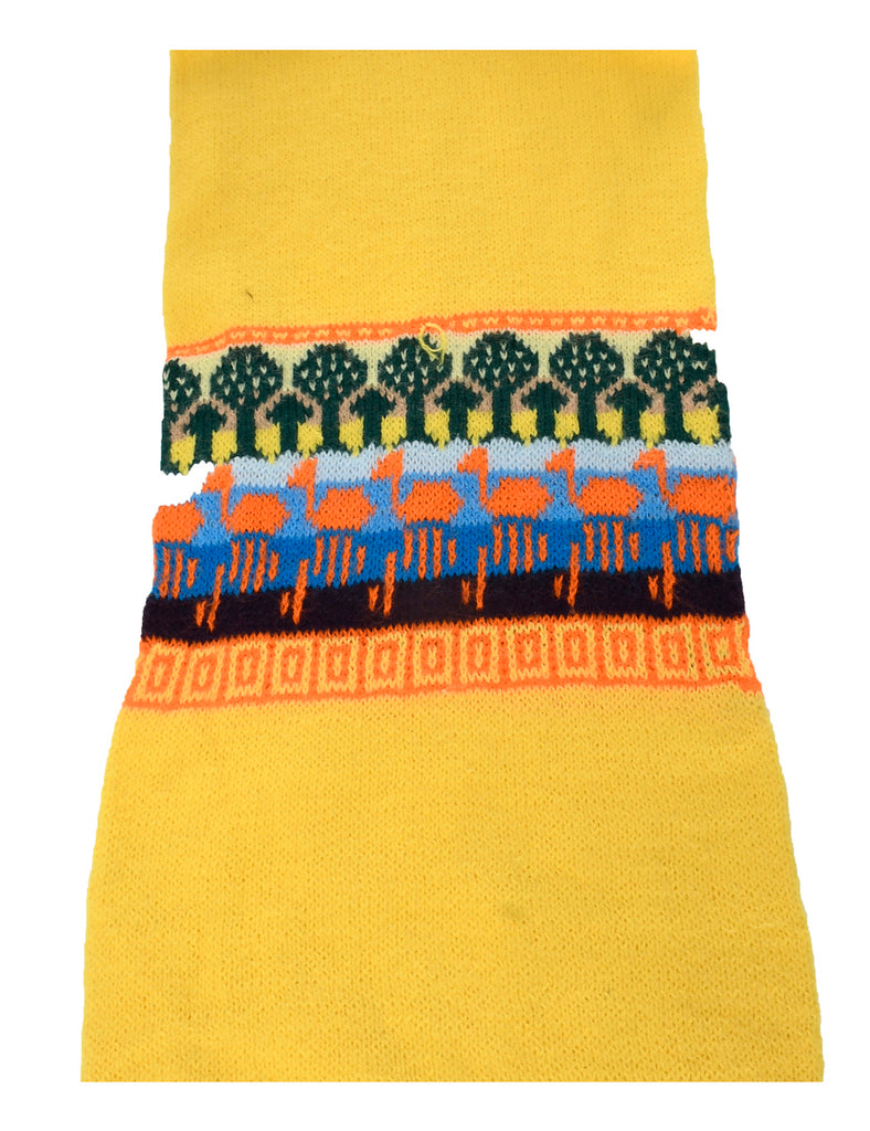 Yellow Winter Scarf - M