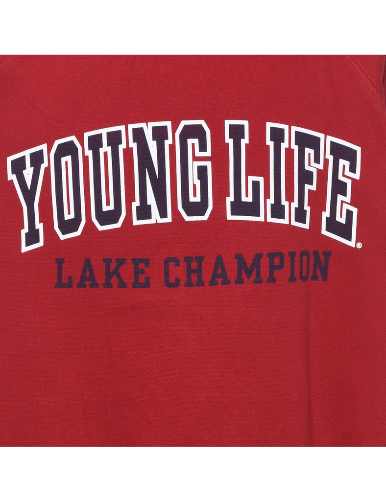 Young Life Lake Champion Printed Sweatshirt - S