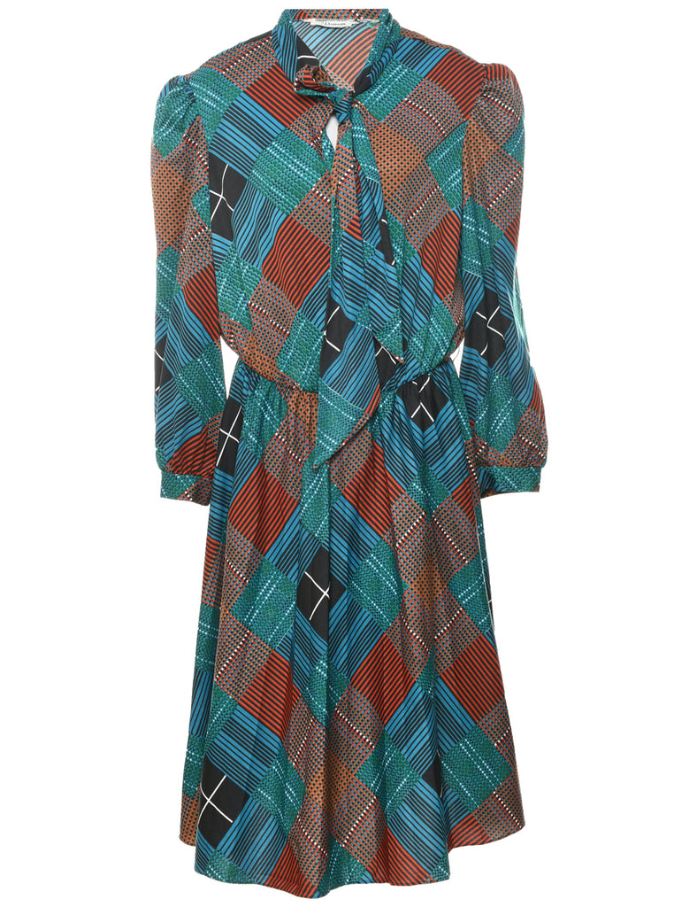 1970s Multi-colour Dress - L