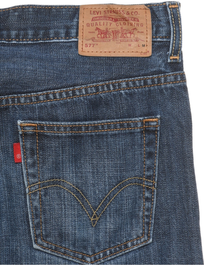 577's Fit Levi's Dark Wash 1990s Jeans - W34 L31