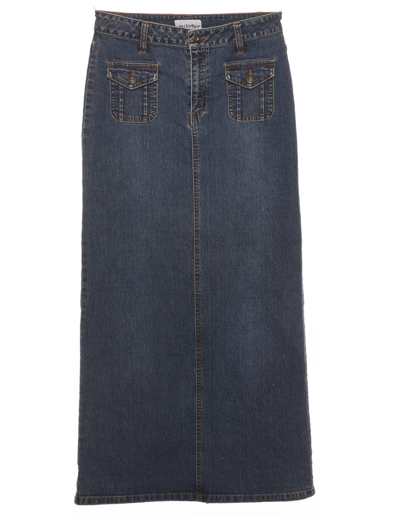 A-Line Denim Skirt - S